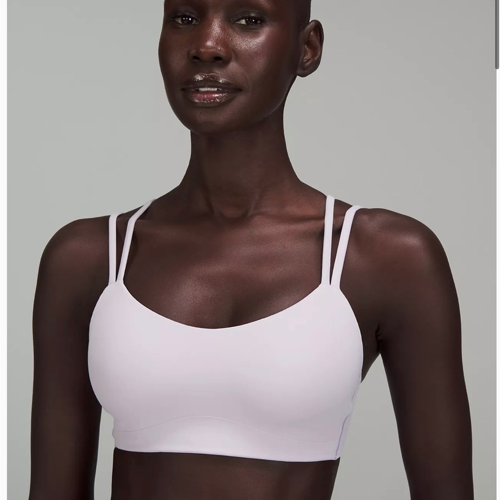 Lululemon Like A Cloud Bra, sz 8, gently worn, soft lavender color, great cond